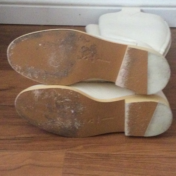 Mercedes Castillo White Baxter Leather Riding Boot - Picture 5 of 6